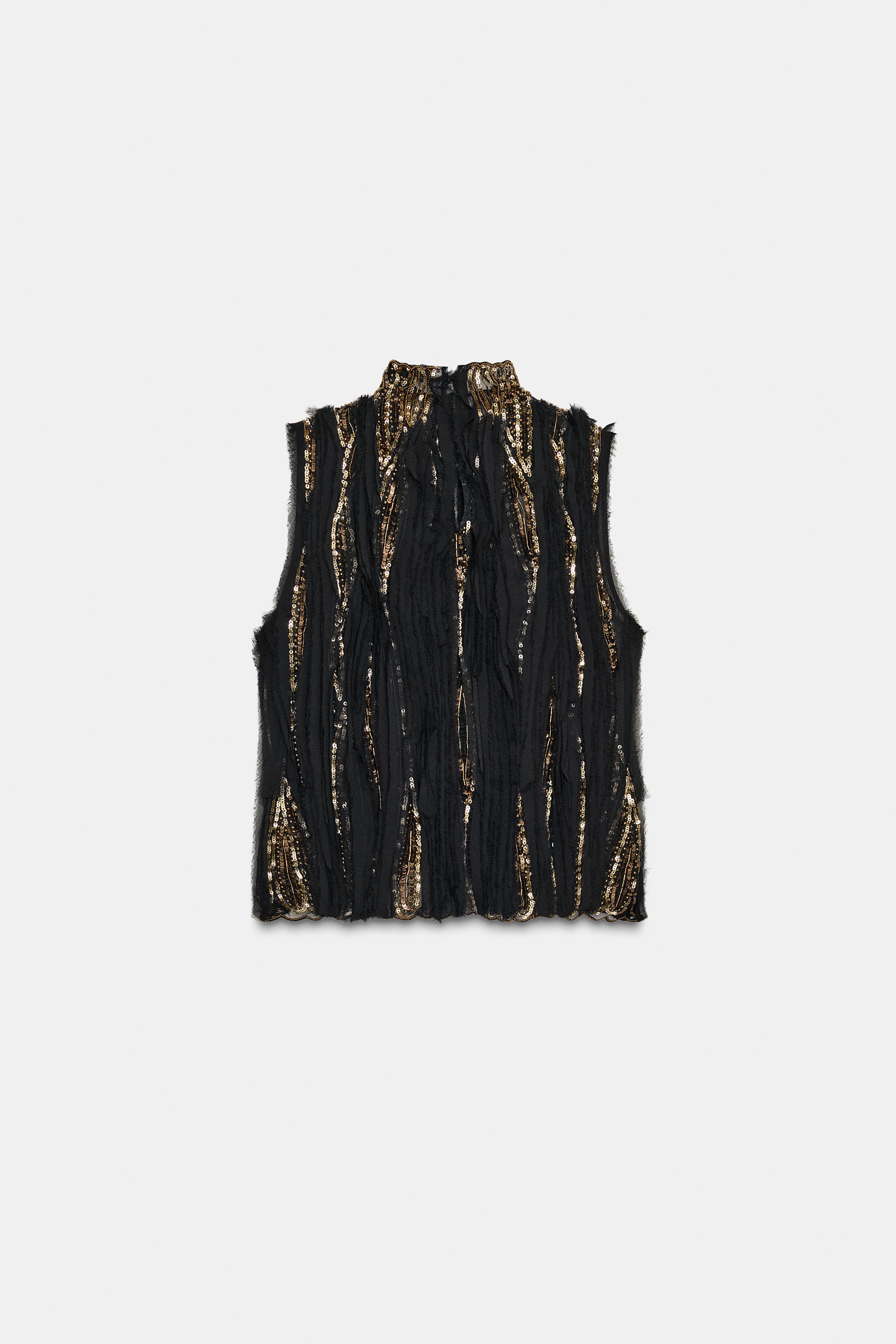 ZW COLLECTION LIMITED EDITION SEQUIN TOP